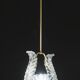 Charming Murano Glass Art Deco Pendant Chandelier by Ercole Barovier, 1940s
