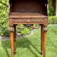 Louis XVI style walnut bedside table