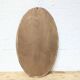 Oval wooden mirror 67x41cm