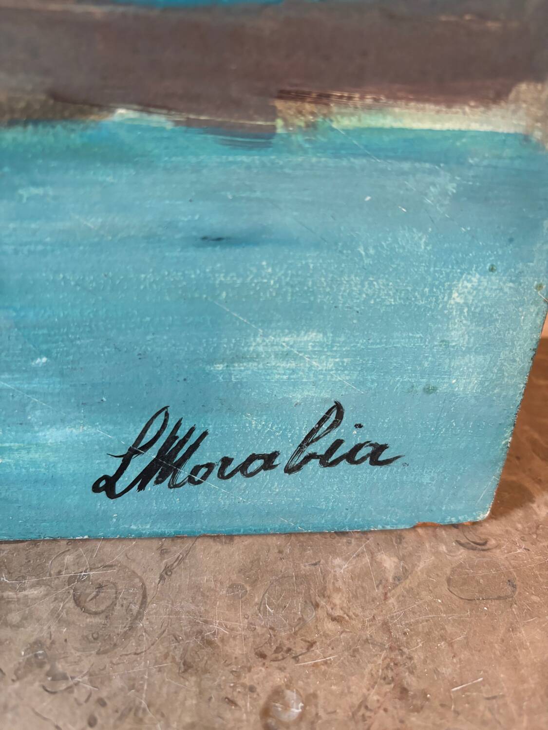 Village by the water