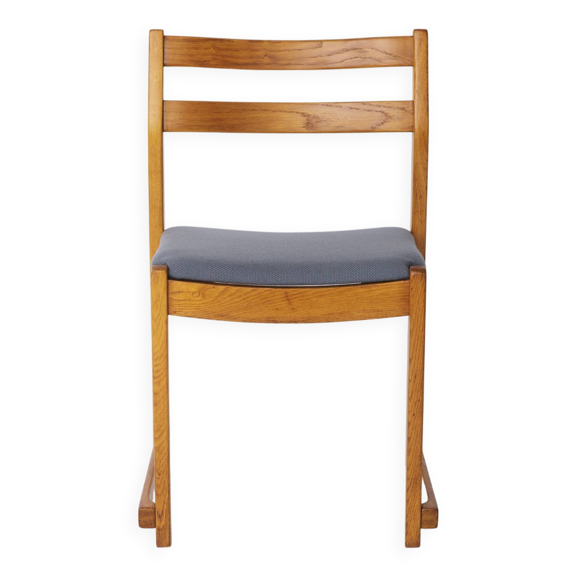 Vintage Oak Stacking Chair by Carl-Ewert Ekström – 1960s Scandinavian Desig