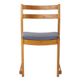 Vintage Oak Stacking Chair by Carl-Ewert Ekström – 1960s Scandinavian Desig