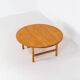 Table basse en chêne par Hans J. Wegner pour PP Møbler