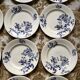 Sarreguemines ironstone flat plates, Damascus model