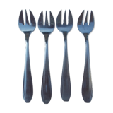 Set of 4 oyster forks