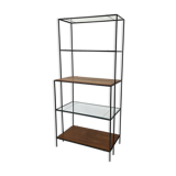 Vintage Poul Cadovius Abstracta wall unit cabinet