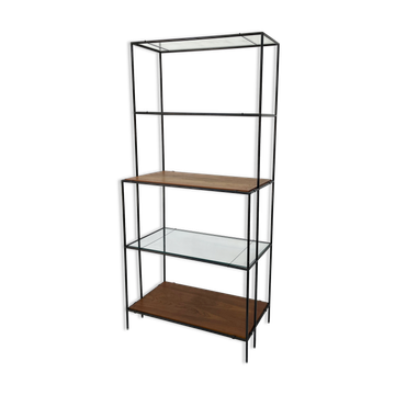 Vintage Poul Cadovius Abstracta wall unit cabinet