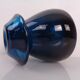 Hand-Blown Blue Glass Vase, Italy, 1960s
