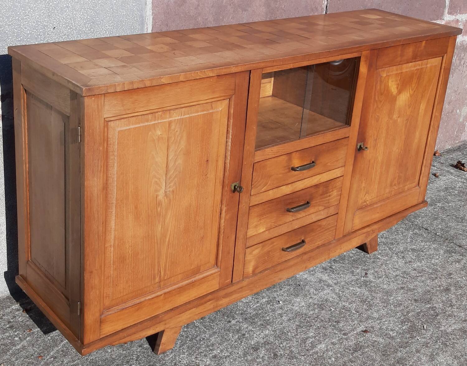 1950s oak sideboard