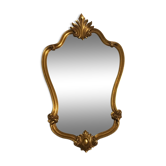 Miroir en bois sculpté 50x39cm