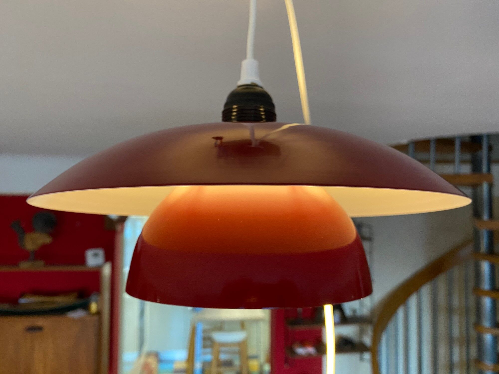 Suspension Hamalux burgundy