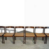 Set of 6 modern dining chairs by Gerard Geytenbeek for AZS furniture, Netherlands 1960s