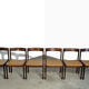 Ensemble de 6 chaises de salle à manger modernes par Gerard Geytenbeek pour meubles AZS, Pays-Bas années 1960
