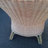 Rattan armchair
