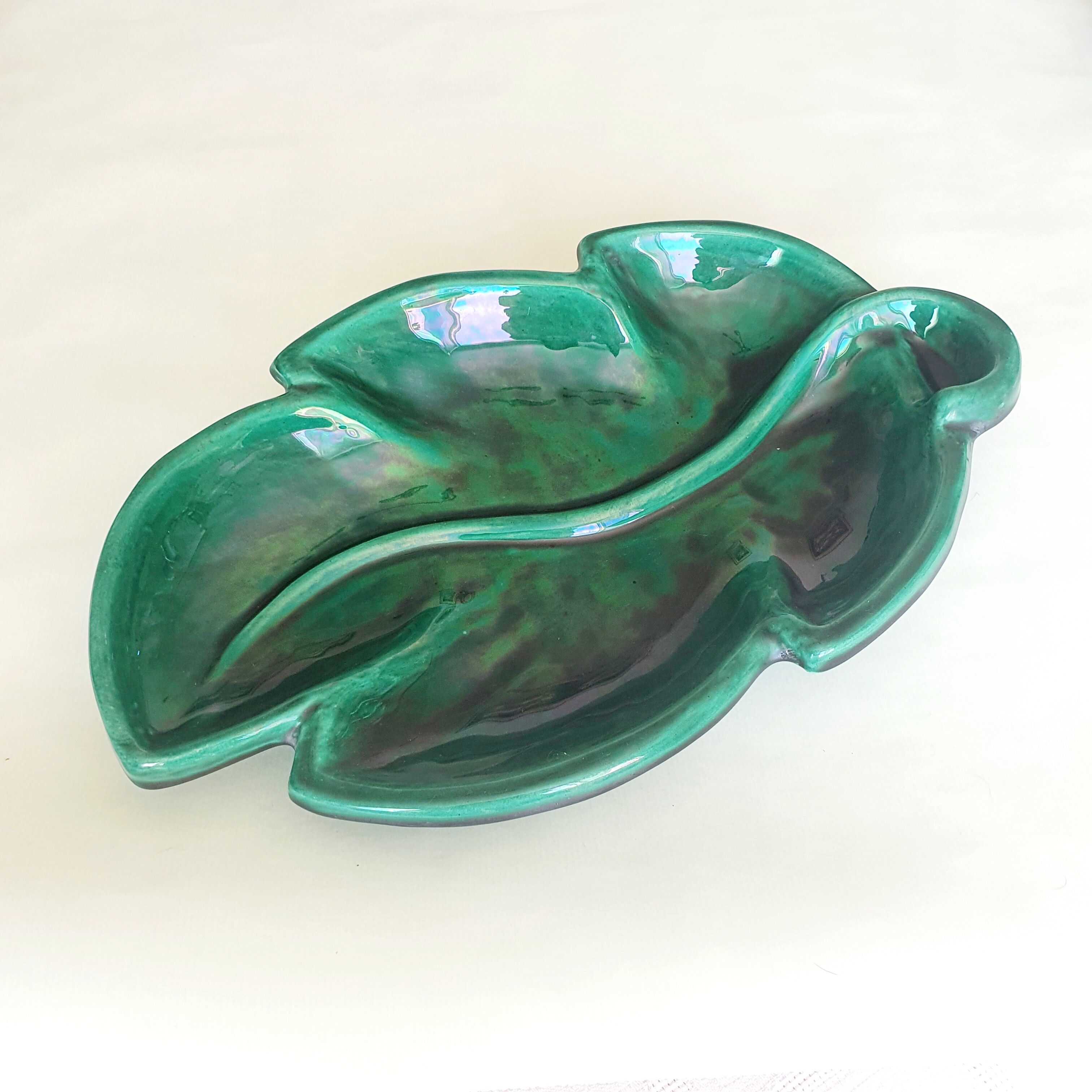 Large serving dish sheet Jules Moreau Malicorne