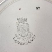 Soup tureen with lid Lou Basquez manufacture Saint-Amand