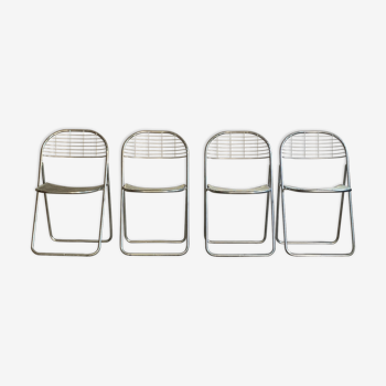 4 chaises de Niels Gammelgaard, Ikea  1980