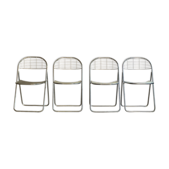 4 chaises de Niels Gammelgaard, Ikea  1980