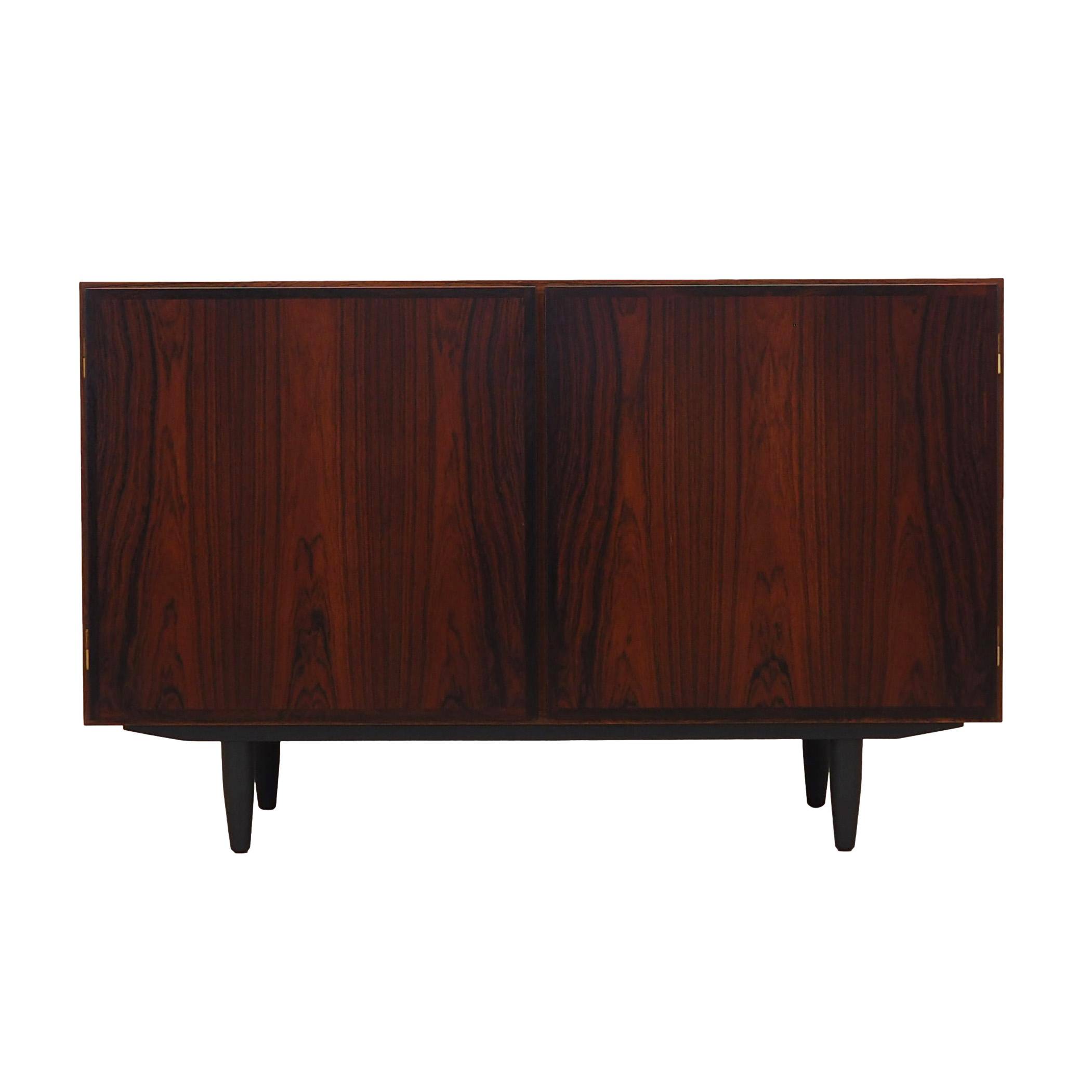 Rosewood cabinet, Danish design, 1970s, manufactured by Omann Jun