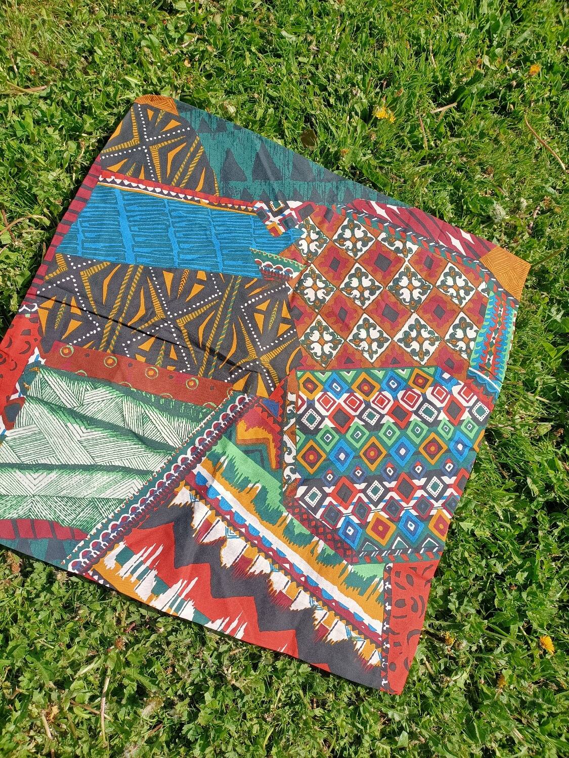 Coussin colorée ethnique