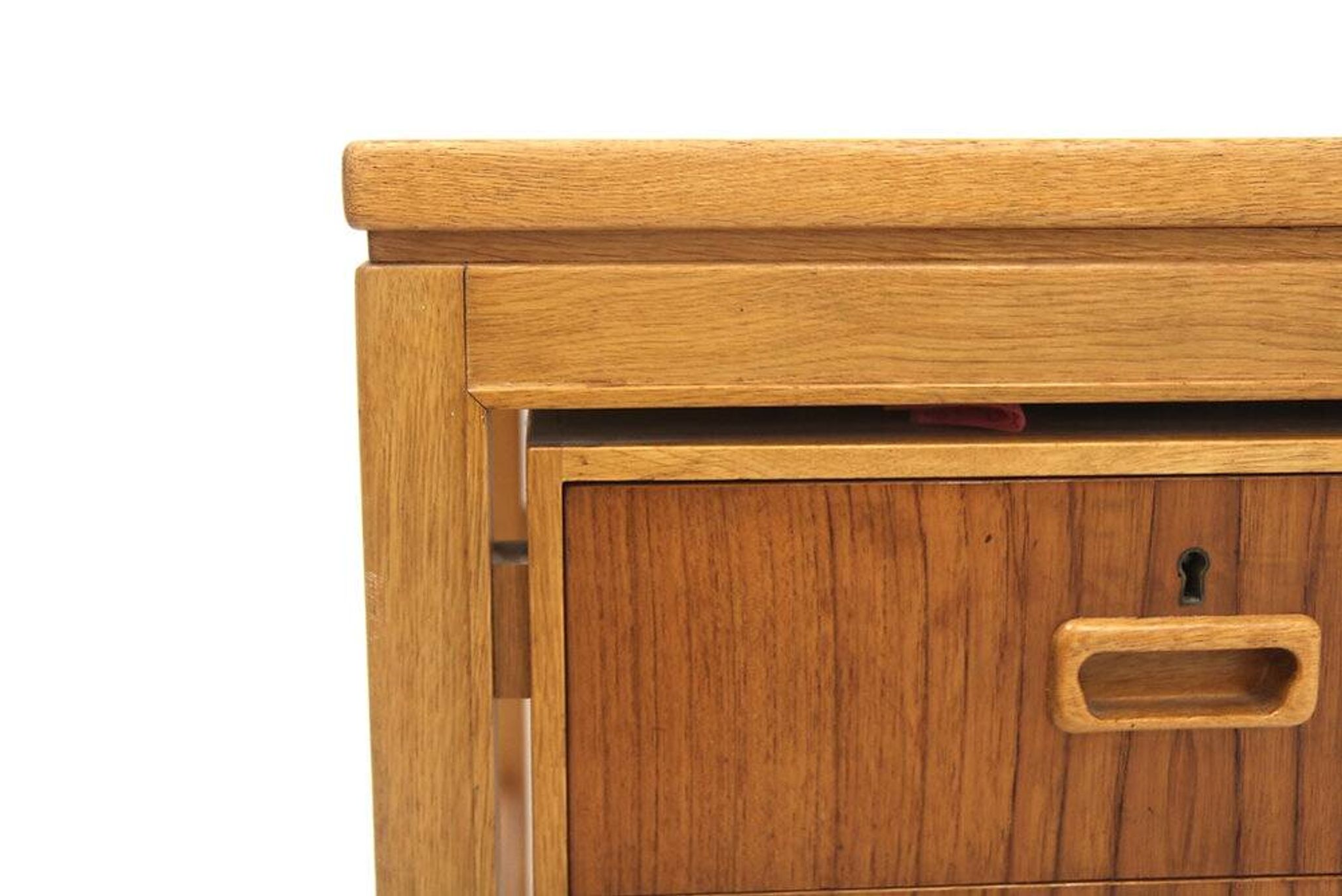 Bureau scandinave en teck et en chêne, Suède, 1960