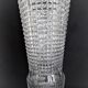 Art Deco vase in cut crystal, h - 32 cm.