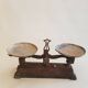 Old small scale in cast iron and copper