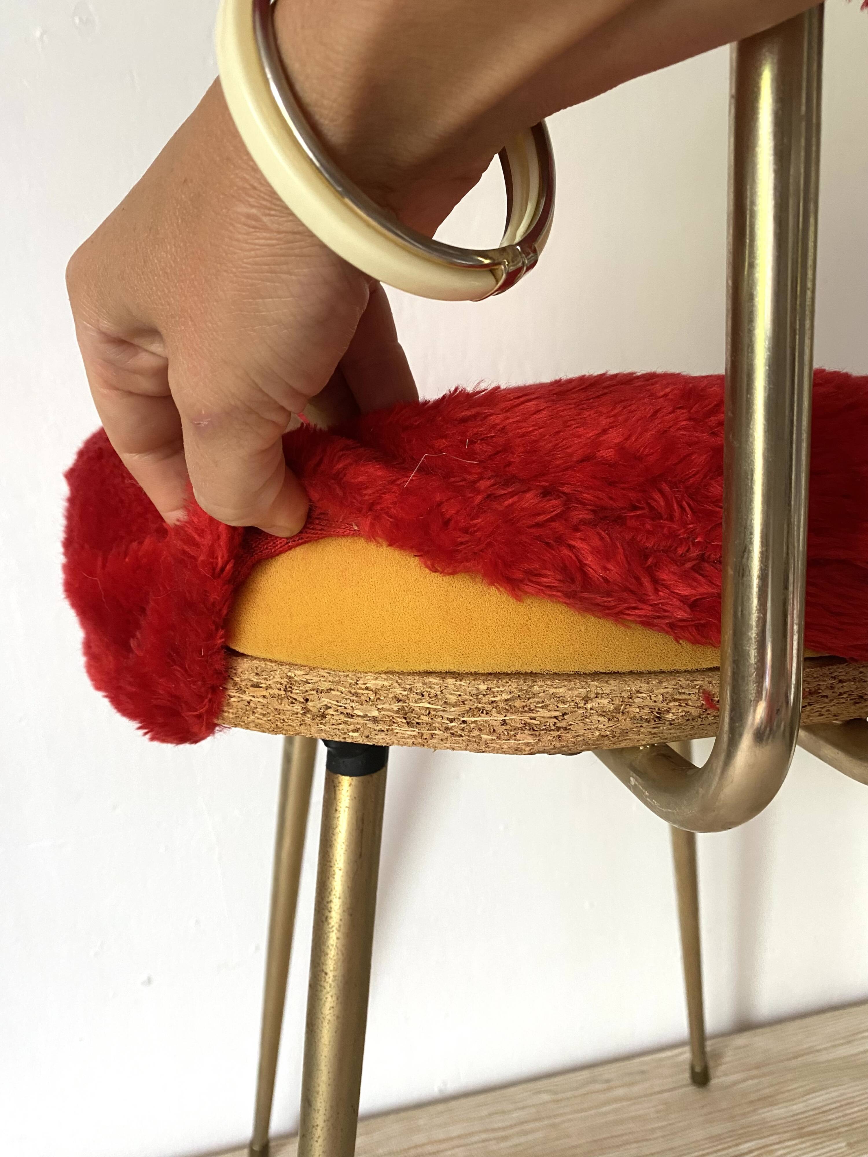 Vintage Pelfran "moumoute" chair