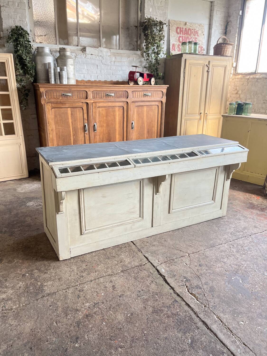 Old hardware store counter