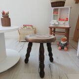 Vintage tripod stool