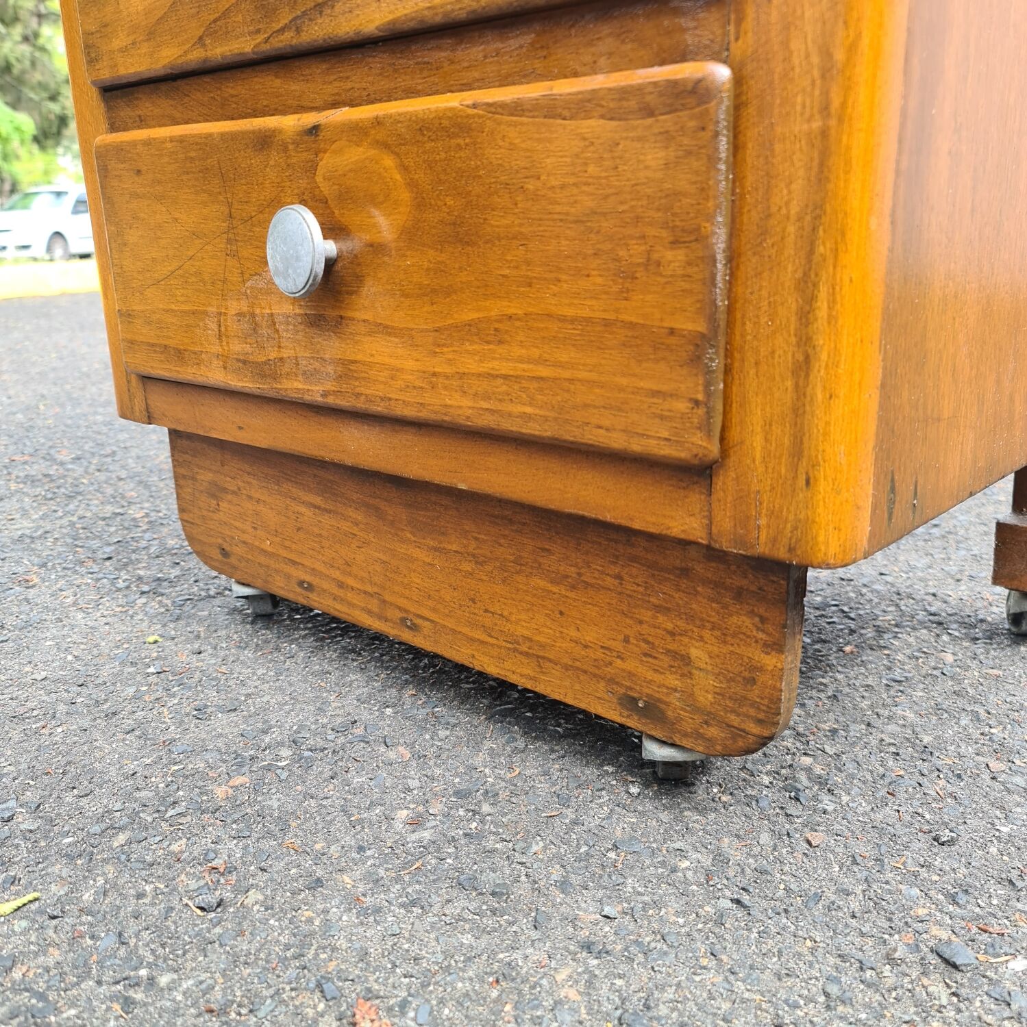 Chiffonnier vintage art deco chest of drawers 1950