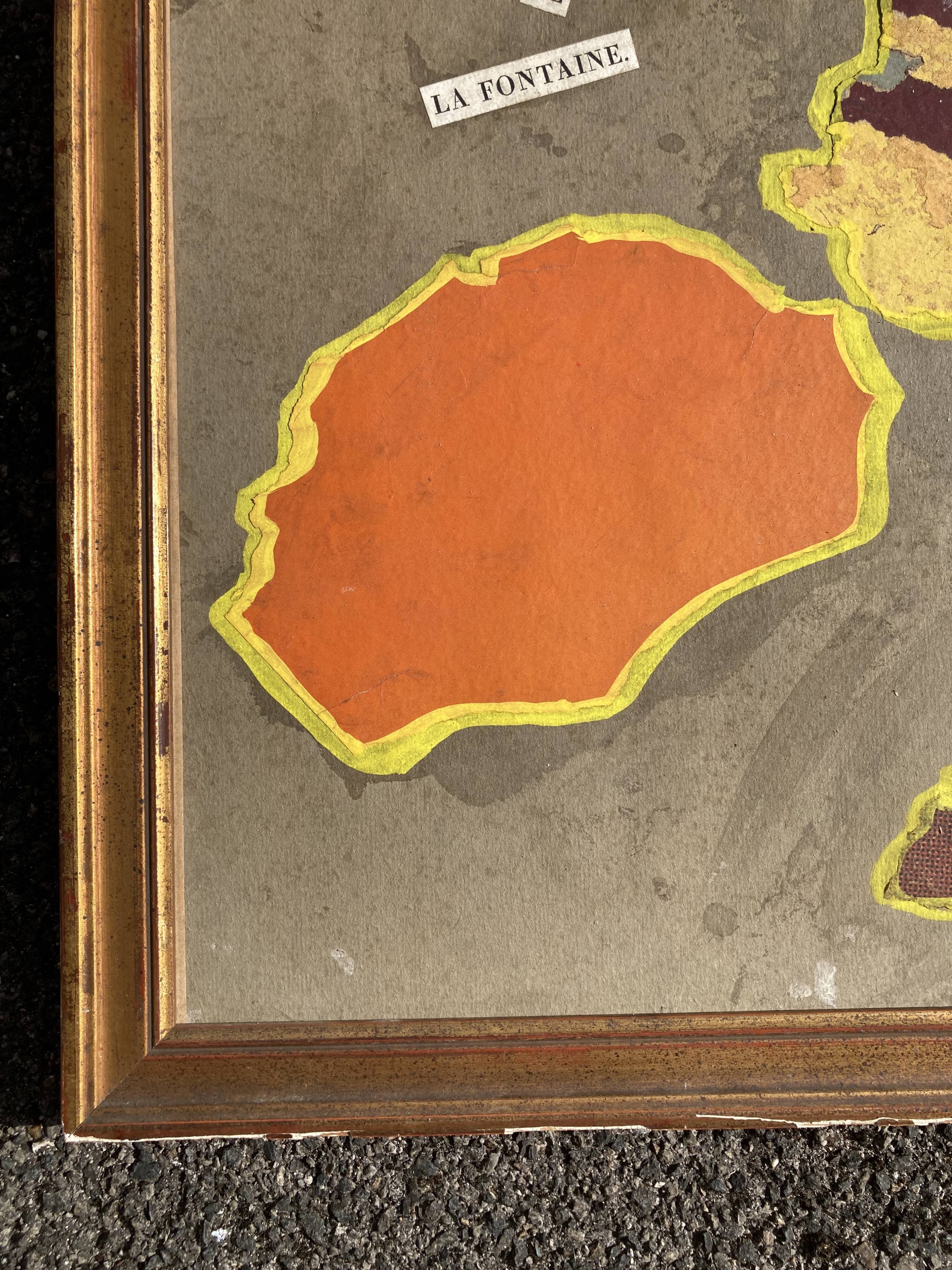 Borkin (born in 1932) Collage to La Fontaine's fables