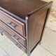 Commode de style Art Deco en noyer, circa 1950