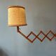 Mid-century scissor lamp