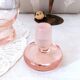 Rosé liqueur service in Hartzvillier crystal, handmade in France