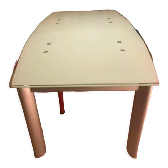 Tempered glass table