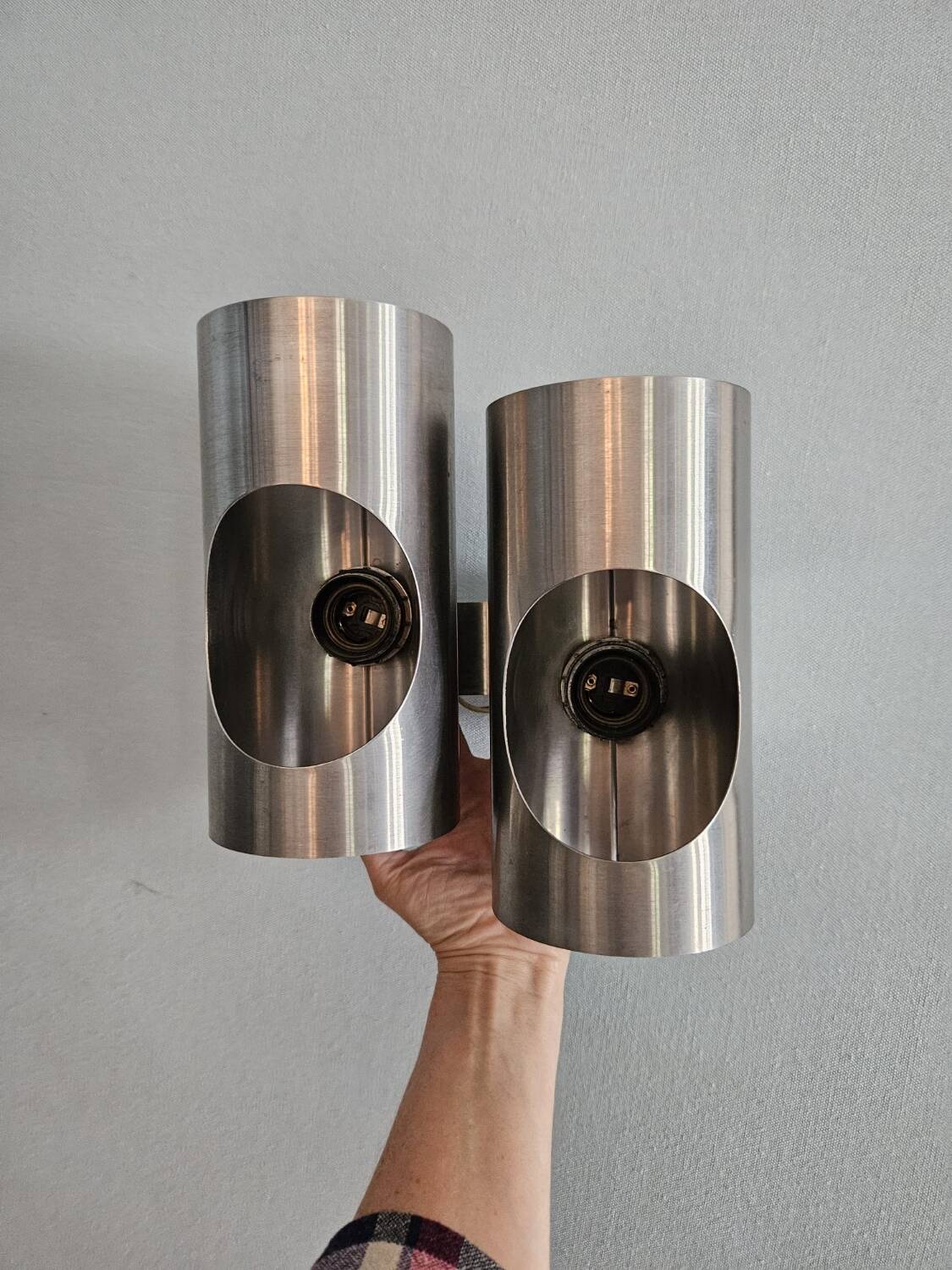 Double oxar 70 wall light