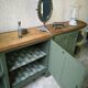Wooden sideboard