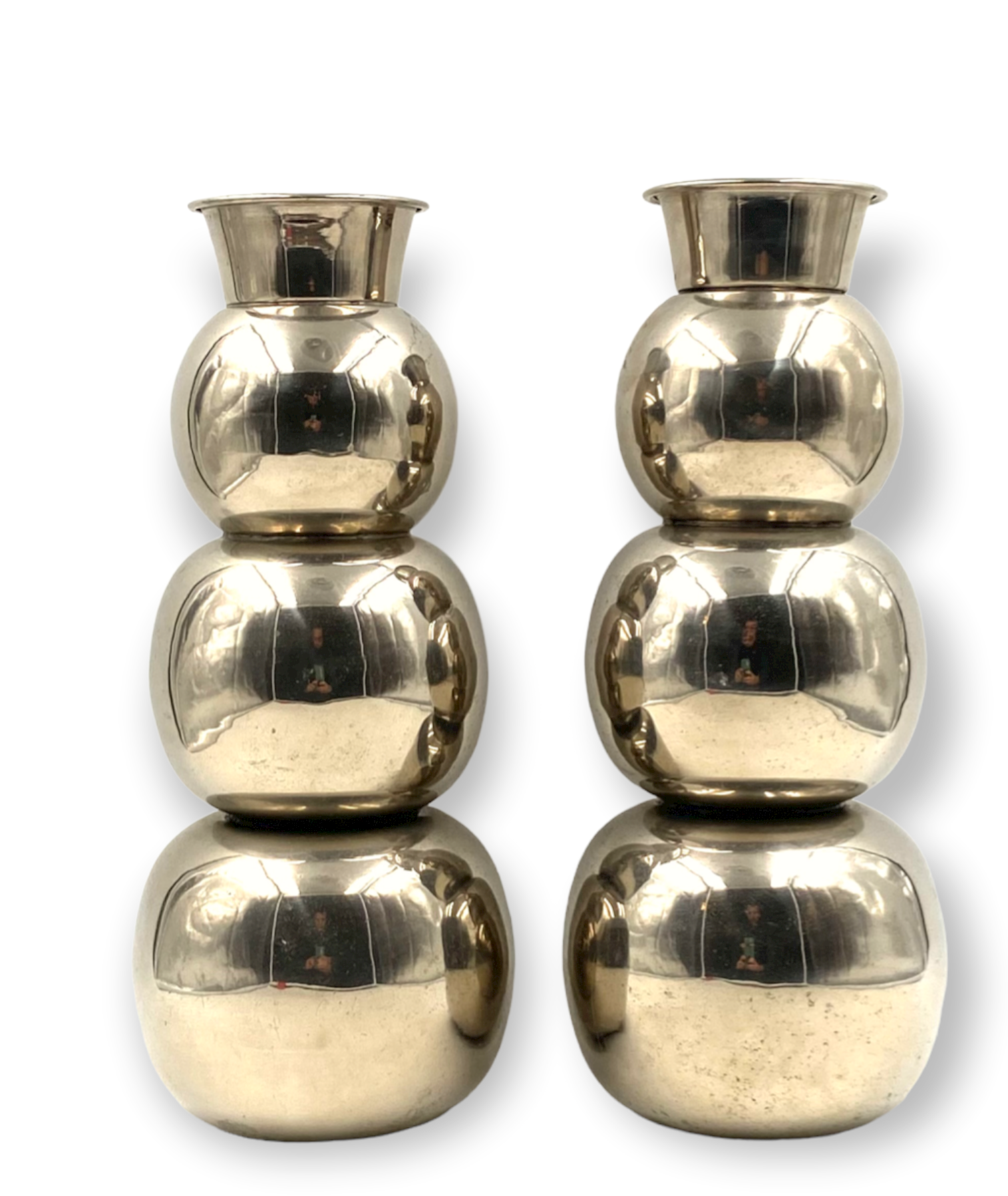 Modern pair of vases, Italy, ca. 1970s