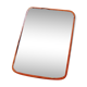 Mirror beveled barber 19x12cm
