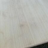 Renovated monastery dining table in ash, 180cm.