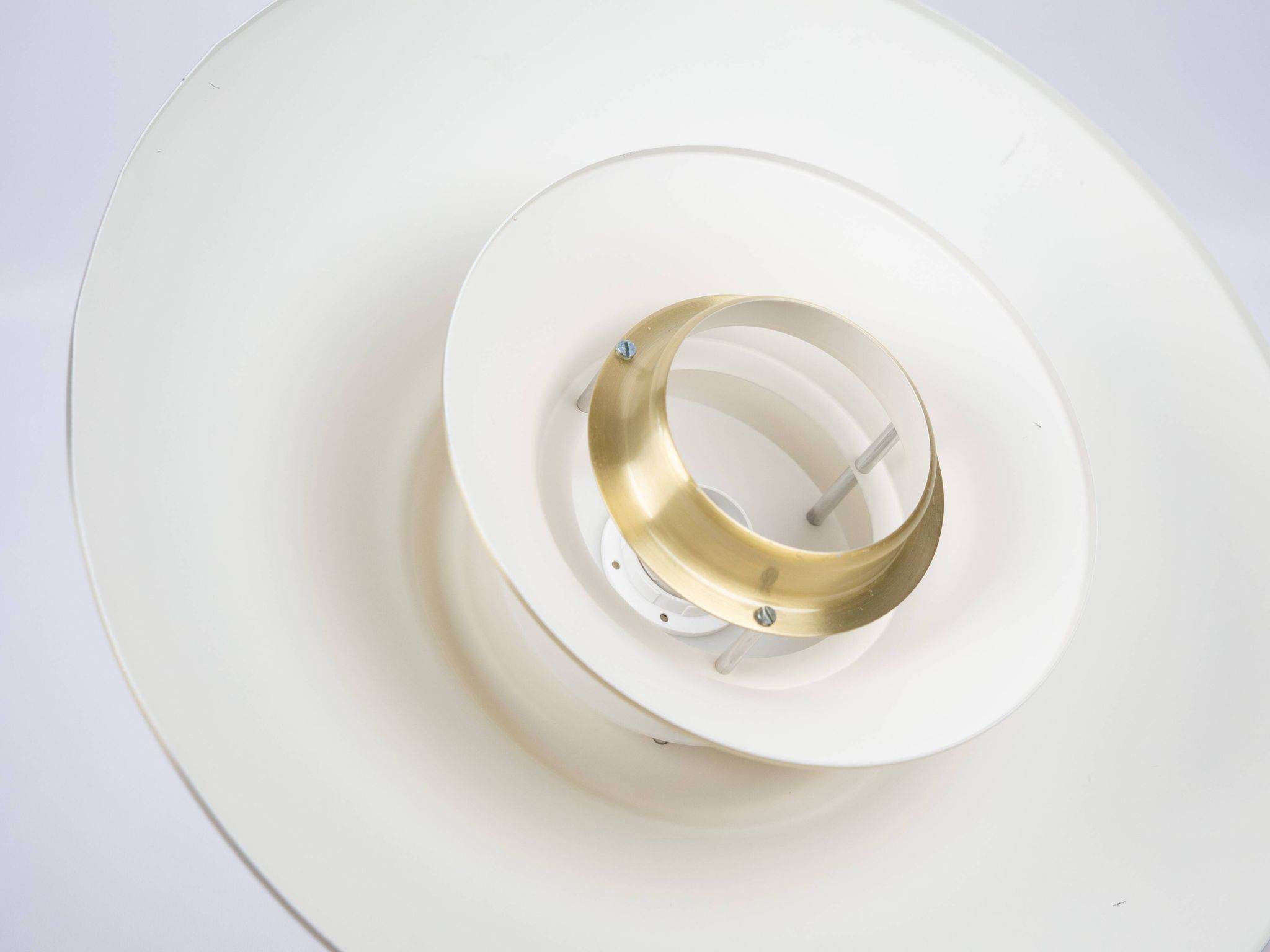 Lampe à suspension vintage danoise Lyskaer par Bent Nordsted, 1980