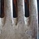 4 vintage silver metal cutlery - 209 grams