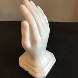 Apply hand in earthenware