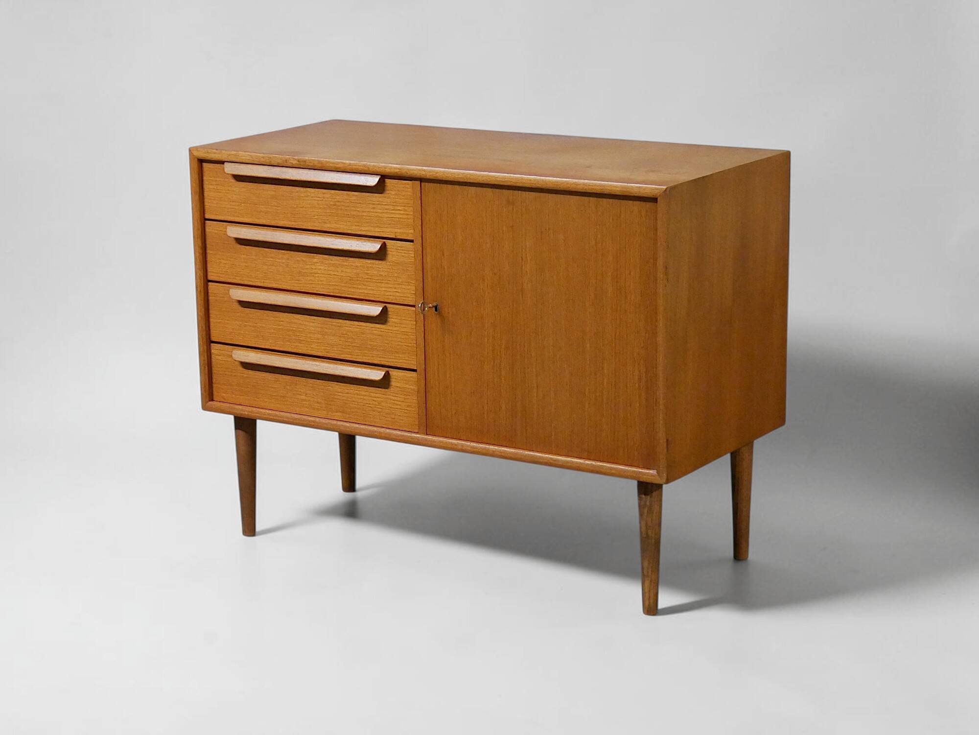 Enfilade scandinave en teck, 1960-1970