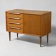 Enfilade scandinave en teck, 1960-1970