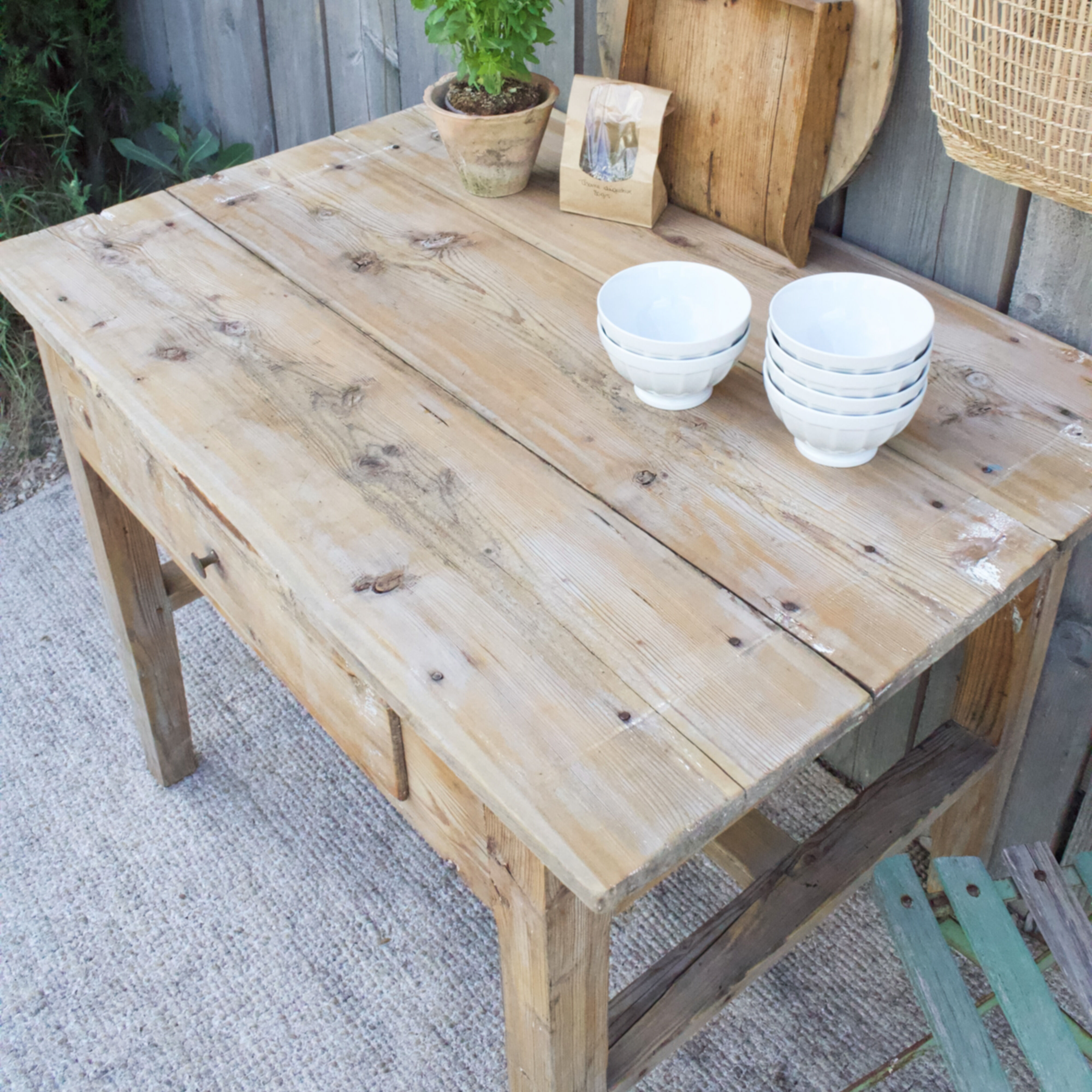 Table de ferme