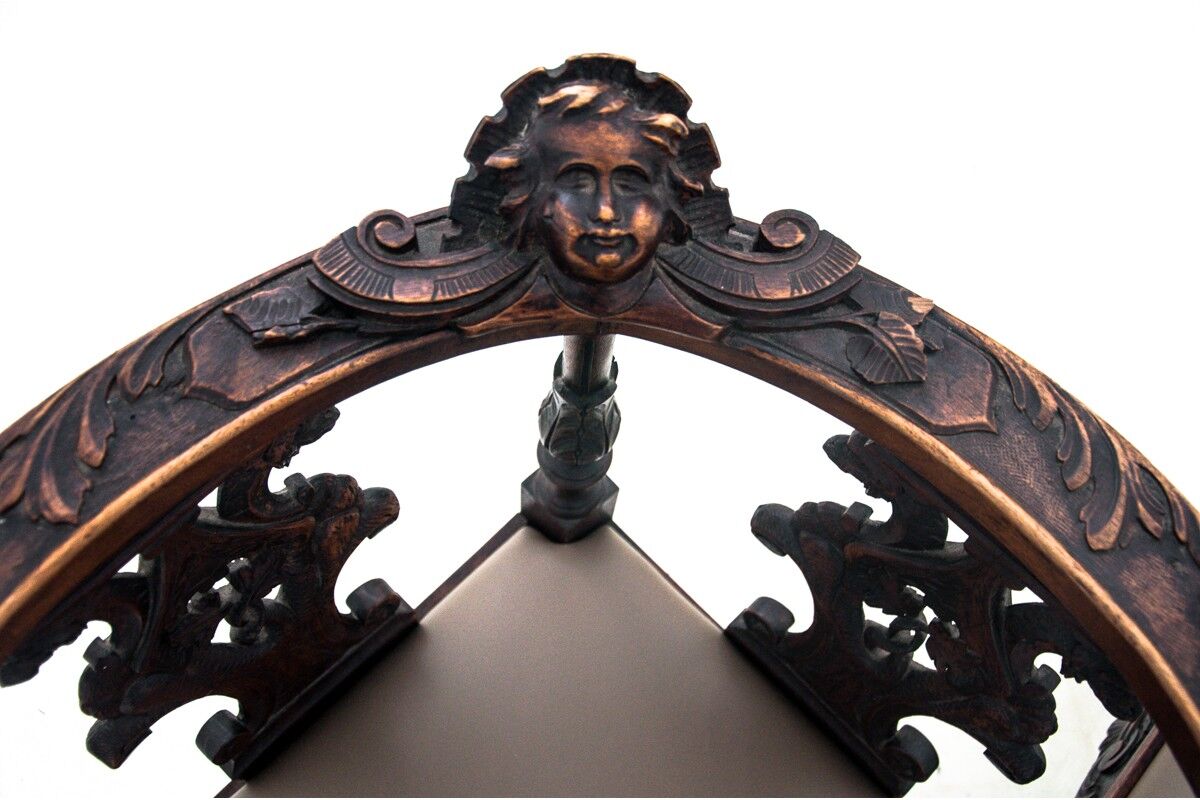 Renaissance double side seat, France, circa 1860.
