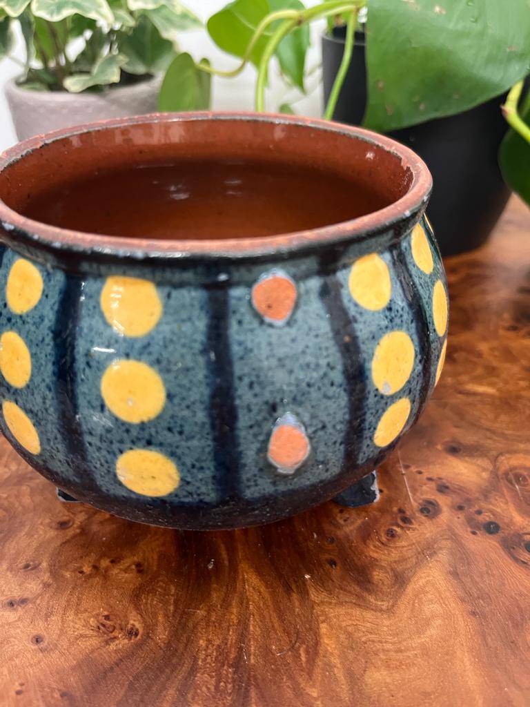 Old Savoyard pottery pot