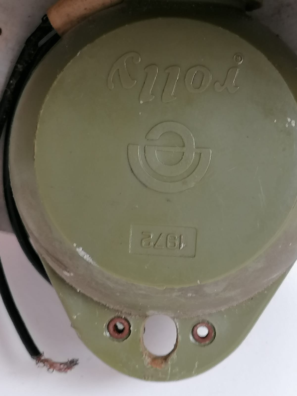 Orange chandelier Rolly - Italia 1972